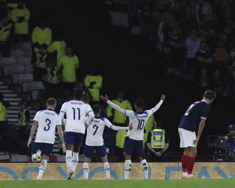 Bellingham stars as England beats Scotland 3-1 in international soccer’s oldest rivalry